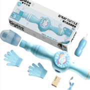 BESTSKY Bubble Machine Childhood Infinite Smoke Bubble Machine Magic Wand Bubble Machine for High Elasticity and Not Easy to Break Toddlers 1-3 Toddler Outdoor Toys,Blue,Style 6